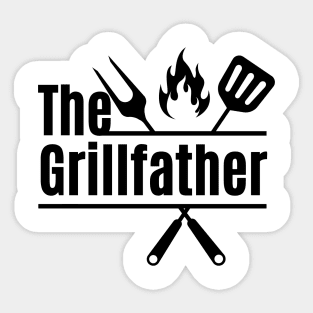 The grillfather chef design Sticker